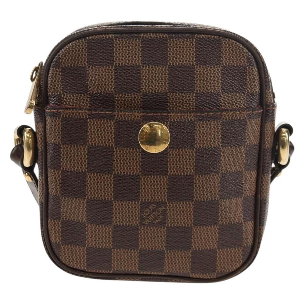 Louis Vuitton Damier Ebene Lift Shoulder Bag Brown